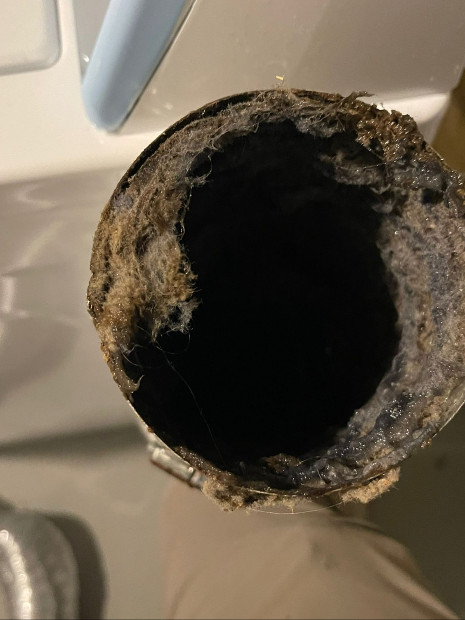 Manny's Air Duct Cleaners Dryer Vent Cleaning 7